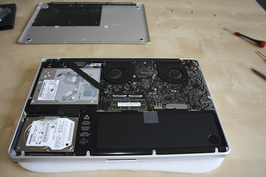 MacBook Pro mit SSD aufrüsten