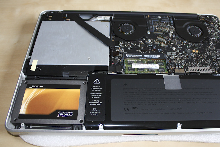 MacBook Pro mit SSD aufrüsten