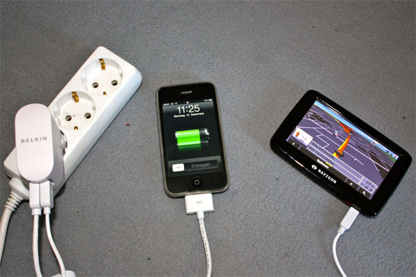 Test: Belkin Dual USB Charger für iPhone und iPod