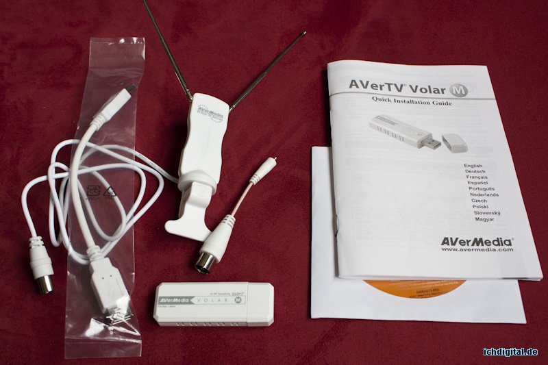 Test: AVerTV Volar M von AVerMedia – DVB-T für den Mac