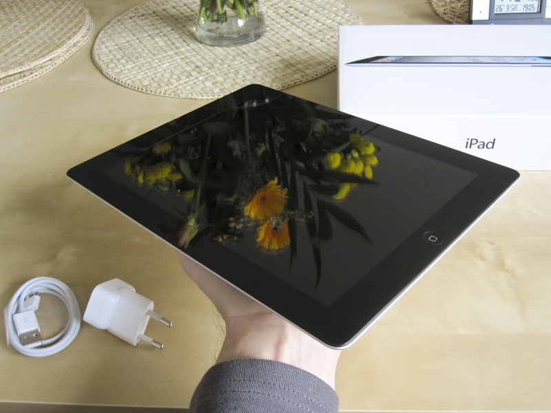 Da ist das Ding – mein iPad 2