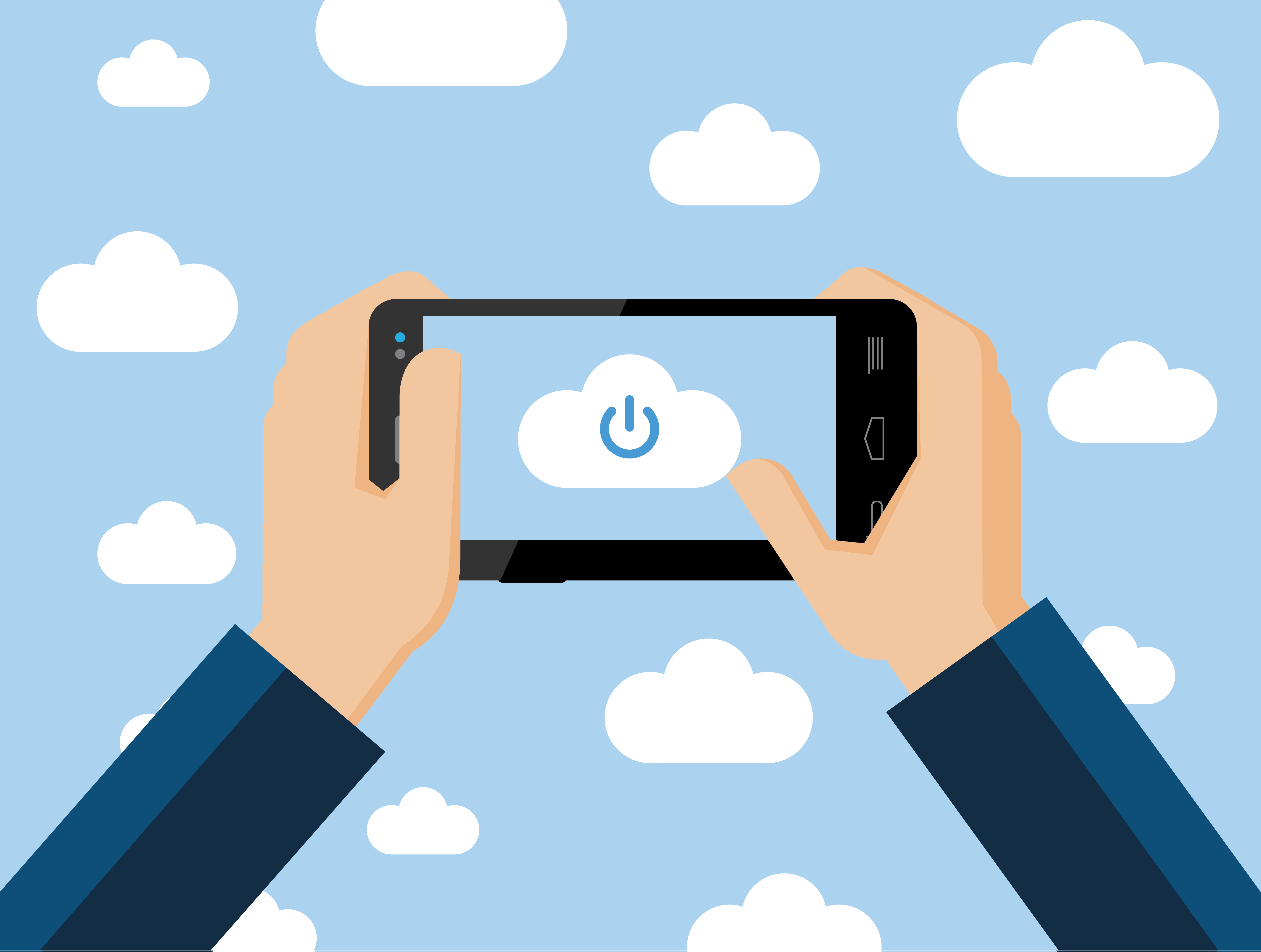 Smartphones auf dem Weg in die Cloud